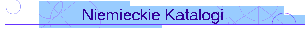 Niemieckie Katalogi